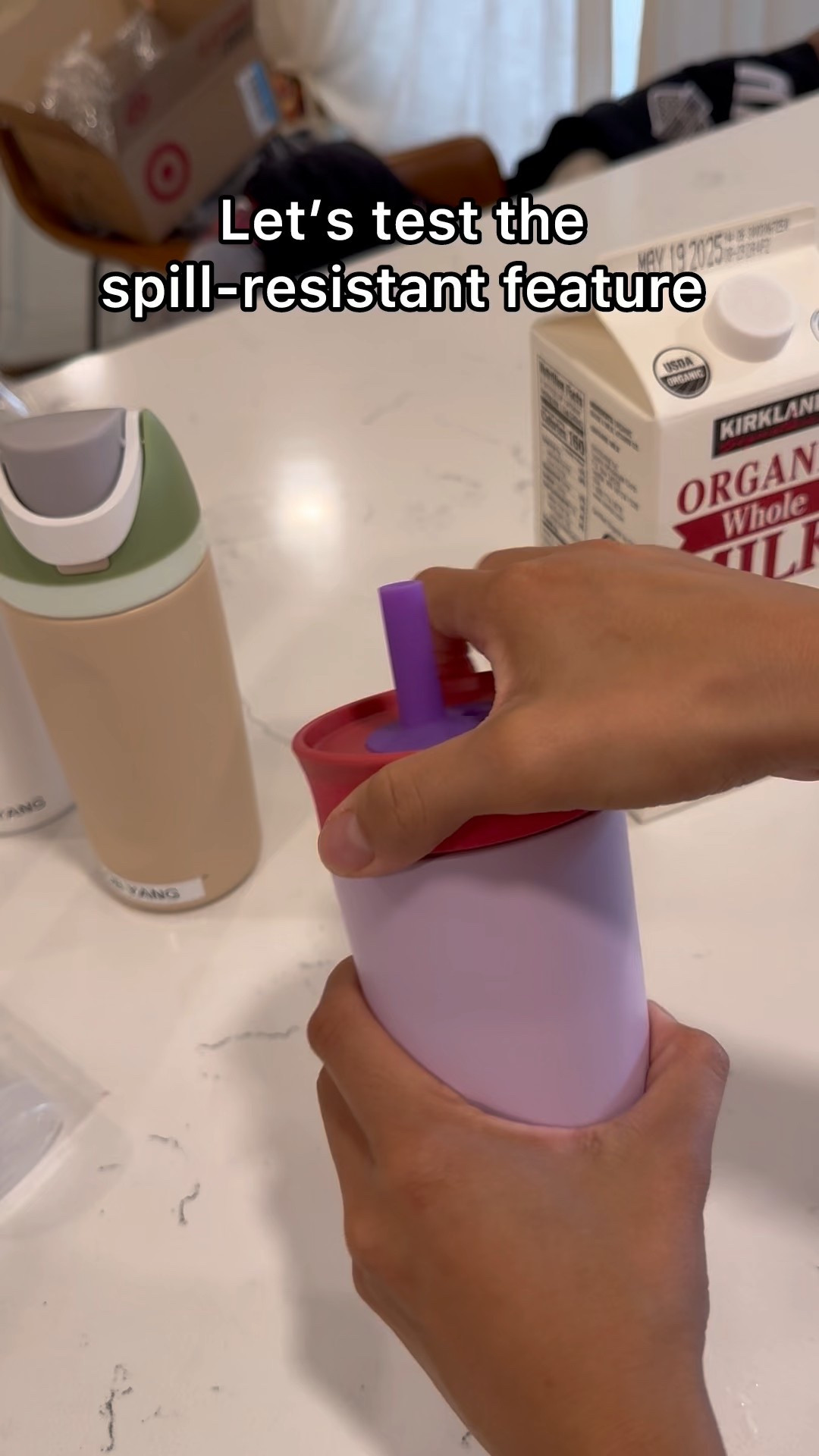 Mila’s new straw cup! 10/10 recommend. Very easy to clean, flexible straw, & all parts on lid comes apart so no mold will grow ! 

#LTKSaleAlert #LTKKids #LTKBaby