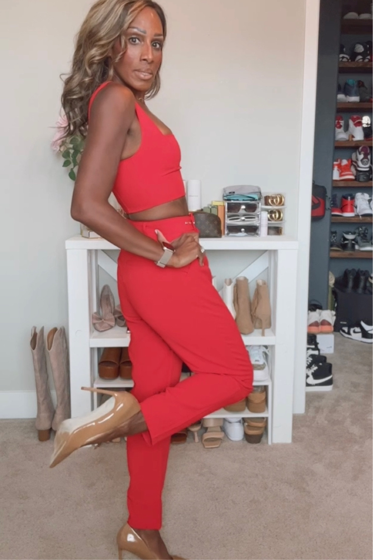 #showpo #2pieceset #fallfashion #holidaylook #holiday #redoutfit 

#LTKstyletip #LTKfindsunder100 #LTKover40