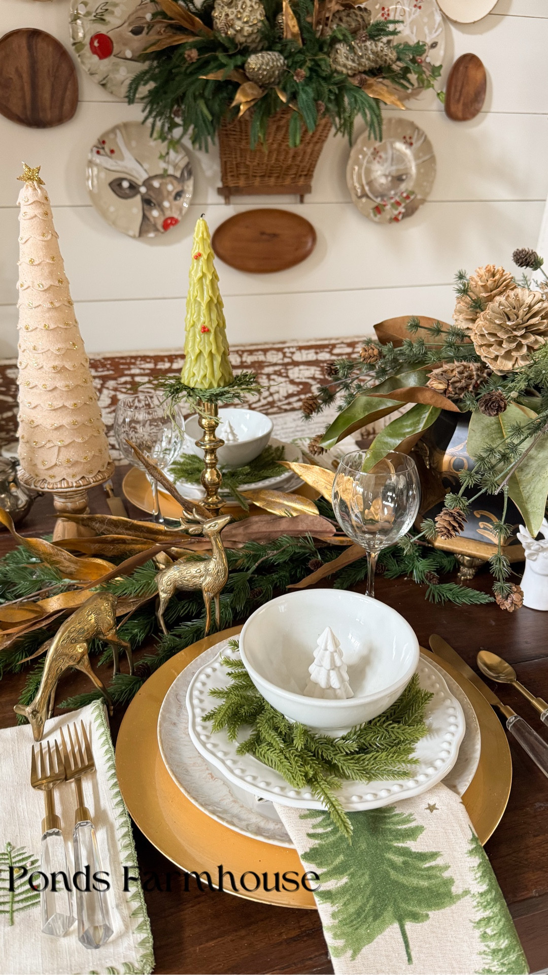 Create a stunning Christmas Tablescape by mixing old and new tableware with DIY projects  

#LTKHoliday #LTKHome #LTKSeasonal