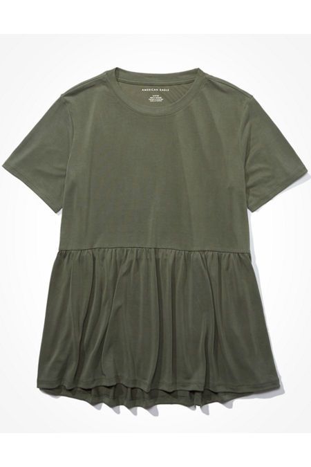 AE Babydoll T-Shirt | American Eagle Outfitters (US & CA)