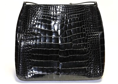 Vintage 1990's Gucci by Tom Ford Black Alligator Horsebit Shoulder Bag  | eBay | eBay US