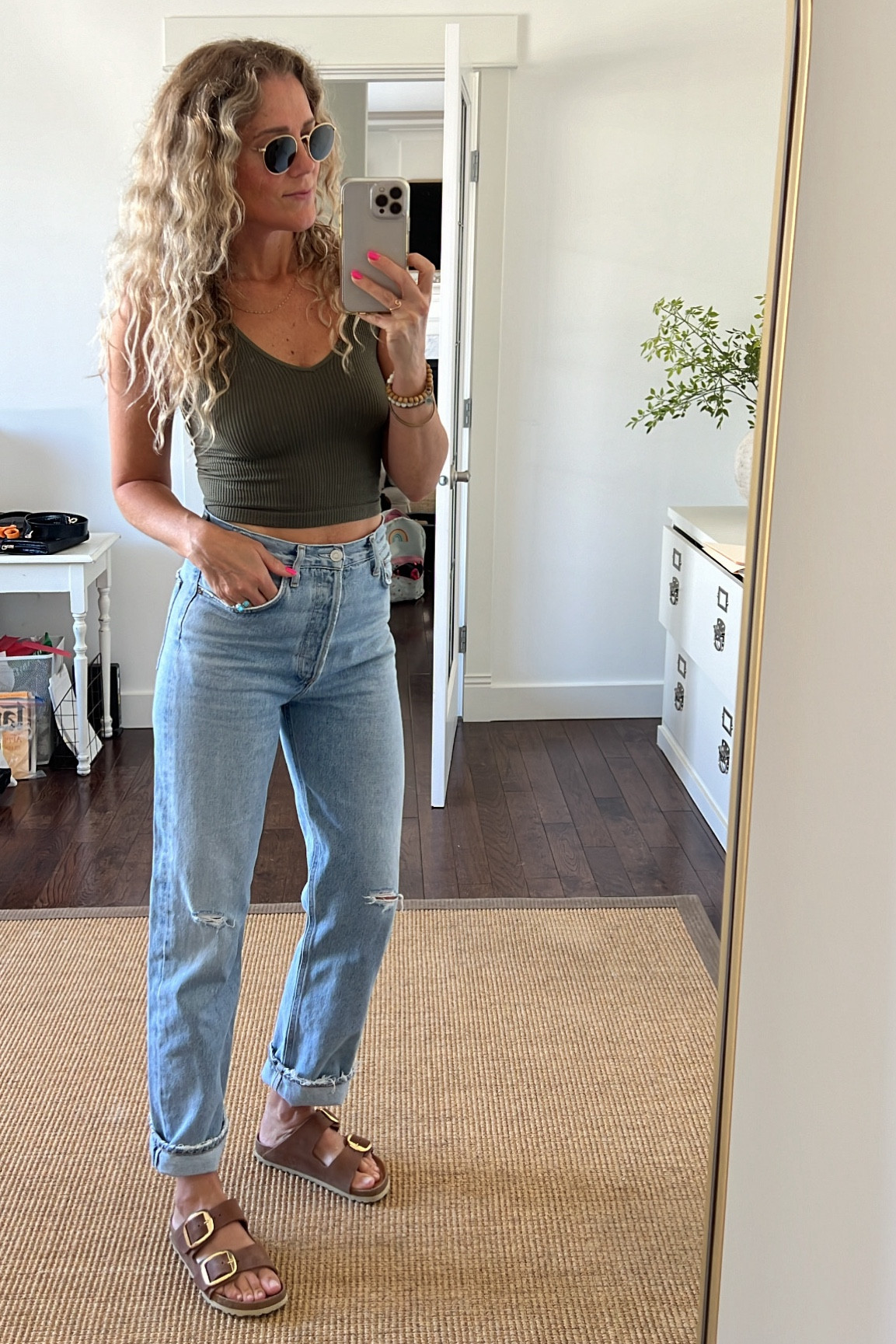 Jeans and sandals strikes again!
My goto look this spring. 



#LTKspring #LTKcanada #LTKstyletip