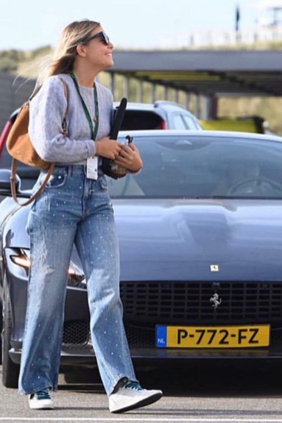 Crushing on Isa Hernaez’s rhinestone jeans - perfect for fall!

#LTKstyletip