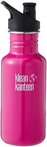 Klean Kanteen Classic Stainless Steel Singel Wall Non-Insulated Water Bottle with Sport Cap | Amazon (US)