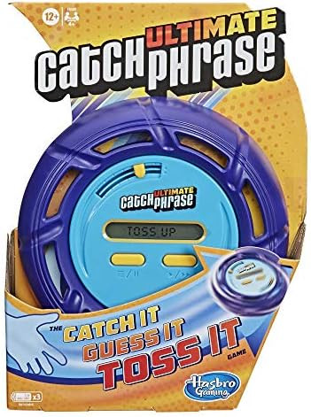 Hasbro Gaming Ultimate Catch Phrase Electronic Party Game for Ages 12 and Up , Blue | Amazon (US)