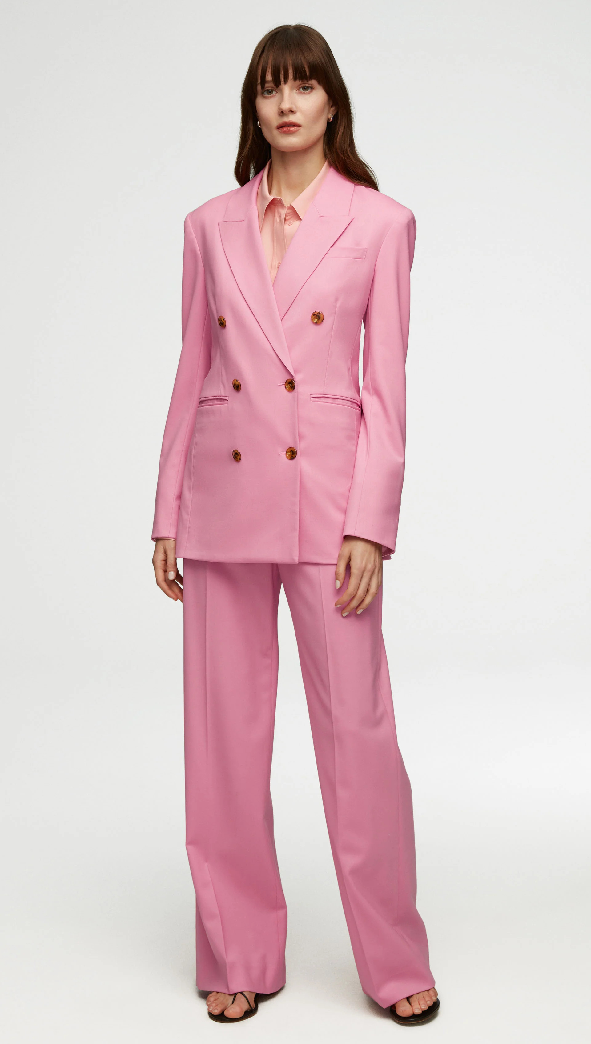 Argent: Double-Breasted Blazer in Seasonless Wool | Women's Blazers | Argent | Argent
