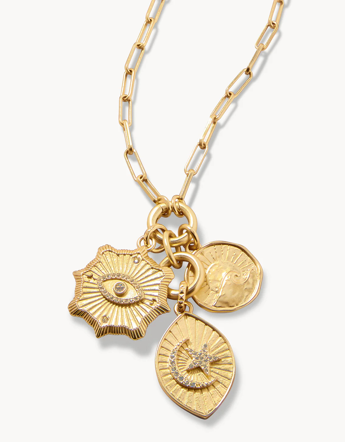 Sun & Moon Charm Necklace | Spartina 449