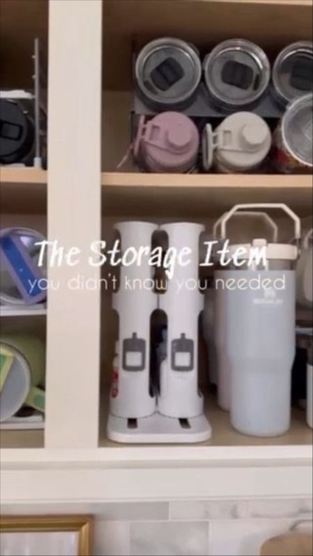 Must have Amazon kitchen organization and storage! Even fits your Stanleys! This cabinet caddy is perfect for spices or pill bottles. 

(2/27)

#LTKstyletip #LTKVideo #LTKhome