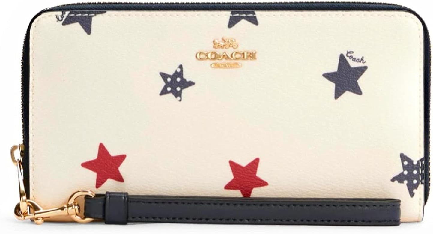 Coach Accordian Zip Phone Wallet Wristlet | Amazon (US)