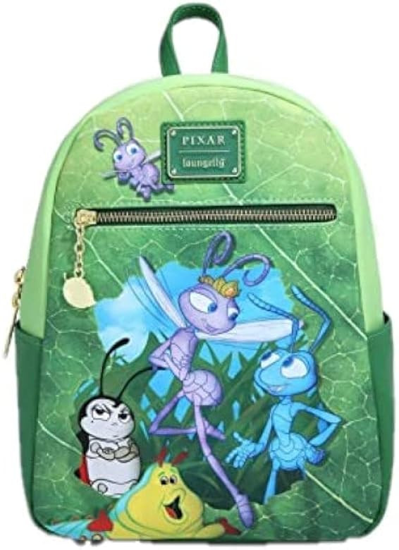 BoxLunch Loungefly Disney Pixar A Bug's Life Leaf Mini Backpack Exclusive | Amazon (US)