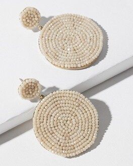 Gold Tone Glam Drop Earrings | Chico's
