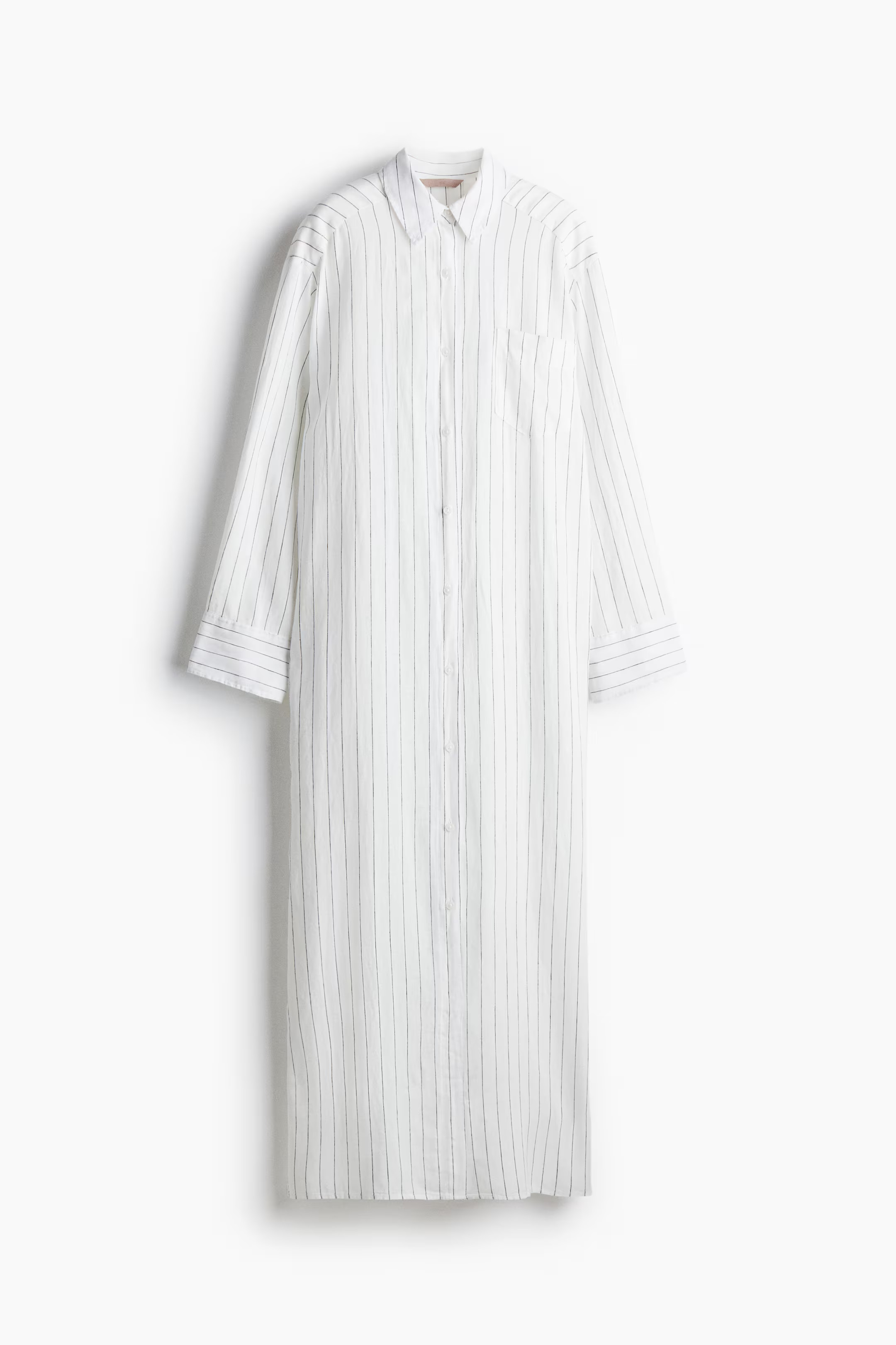 Linen-blend shirt dress | H&M (UK, MY, IN, SG, PH, TW, HK)