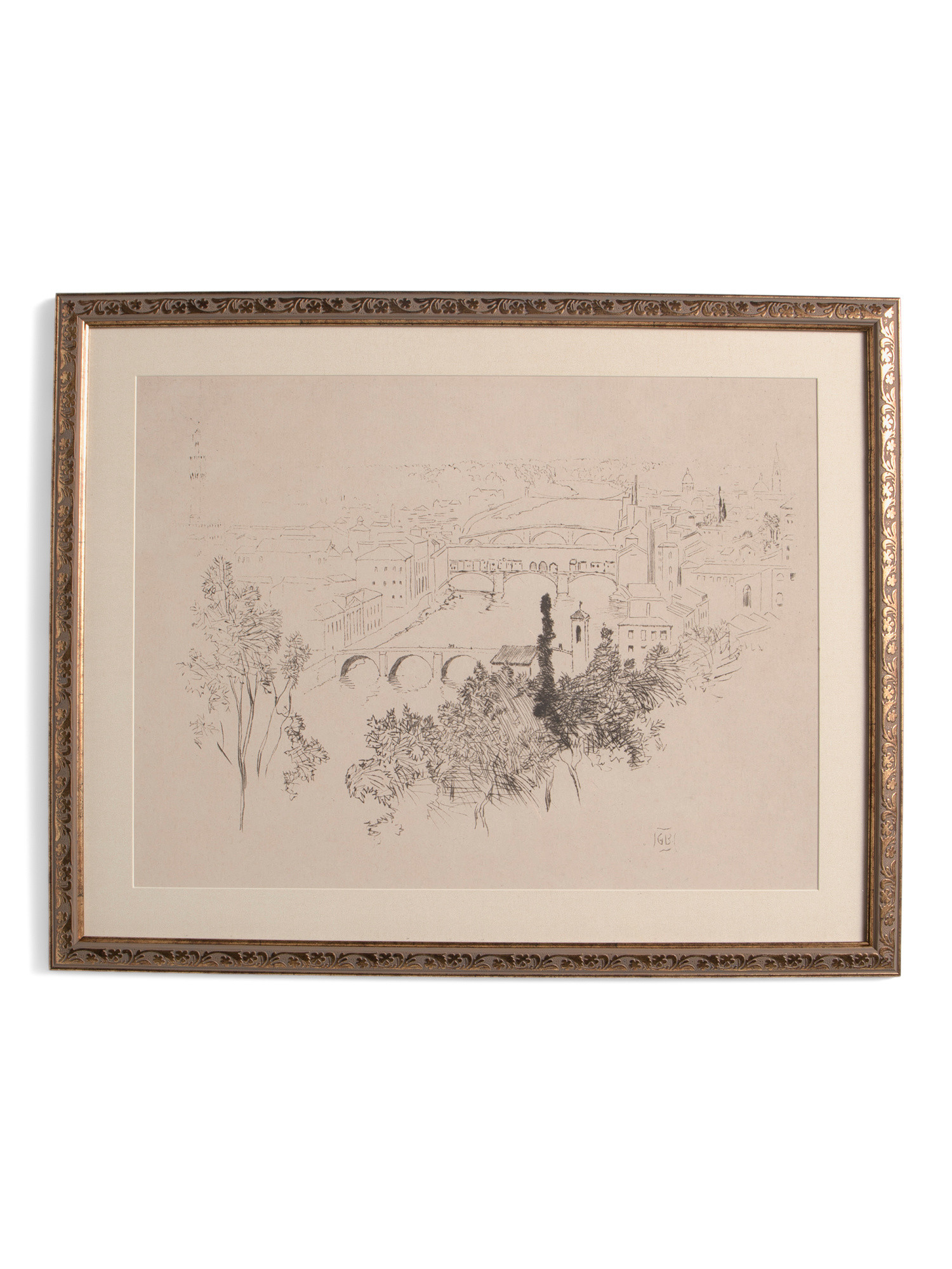 25x20 French Landscape Wall Art | TJ Maxx