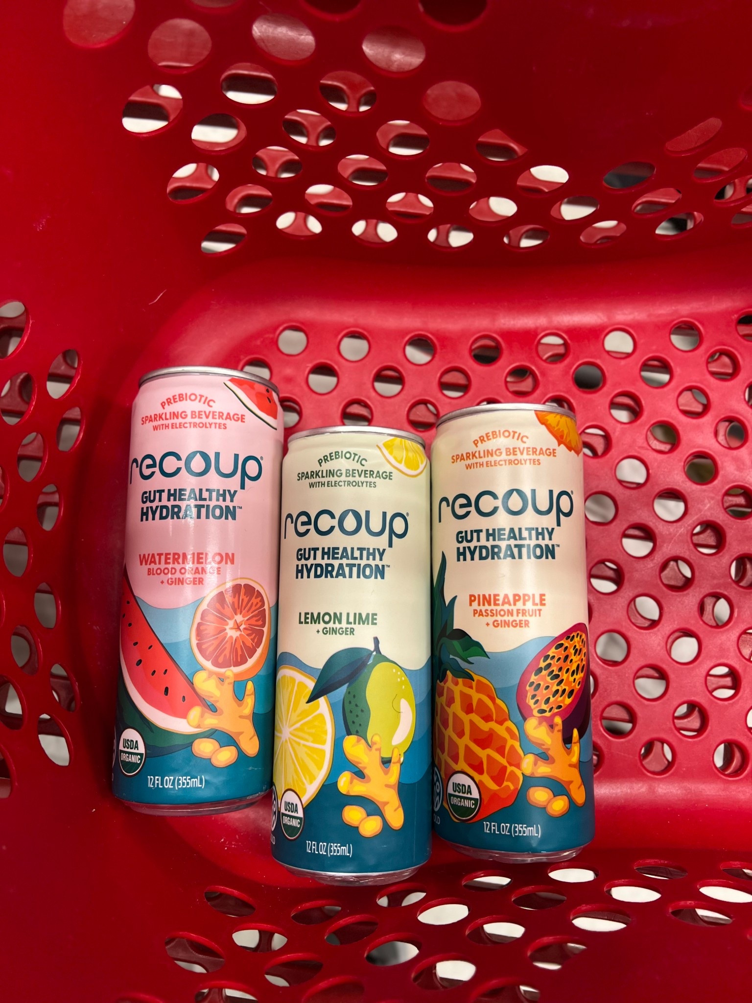 New Gut health hydration drinks with ginger 

Recoup Watermelon Blood Orange Ginger Sparkling Water - 12 fl oz
Lemon lime and Pineapple flavor too! 

#LTKdayinmylife #LTKfoodie #LTKmomlife