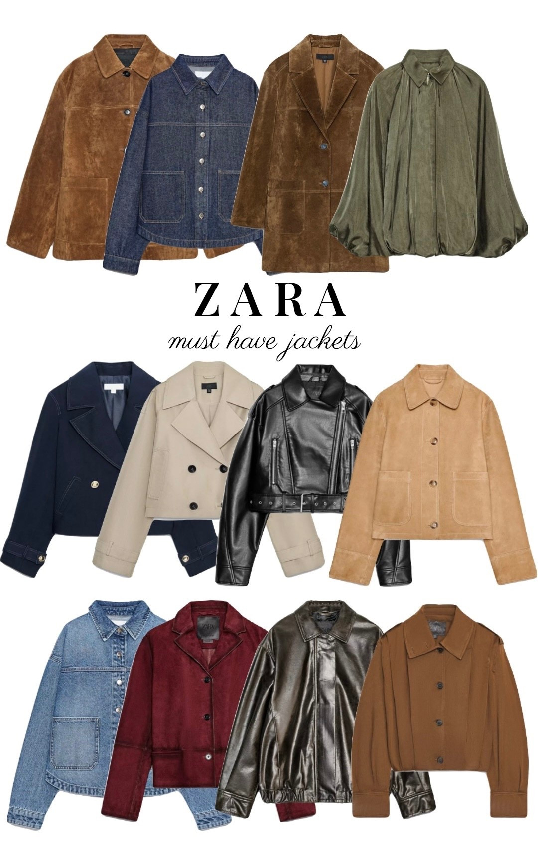 Zara fall jackets! 🫶🏼

#zara #fallfashion 

#LTKautumn #LTKStyleTip
