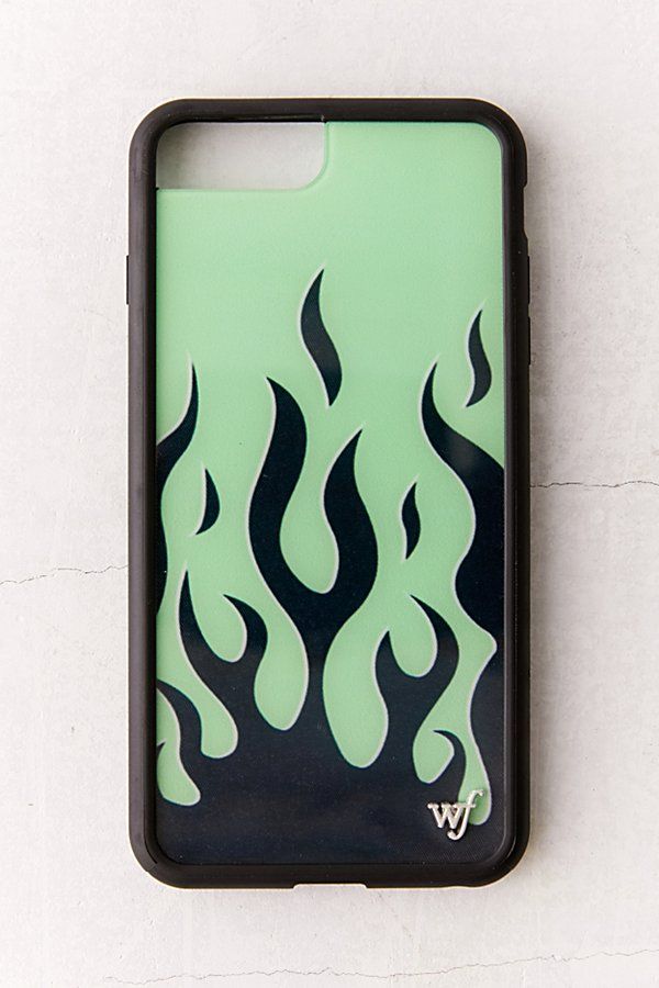 Wildflower Neon Green Flame iPhone Case | Urban Outfitters (US and RoW)