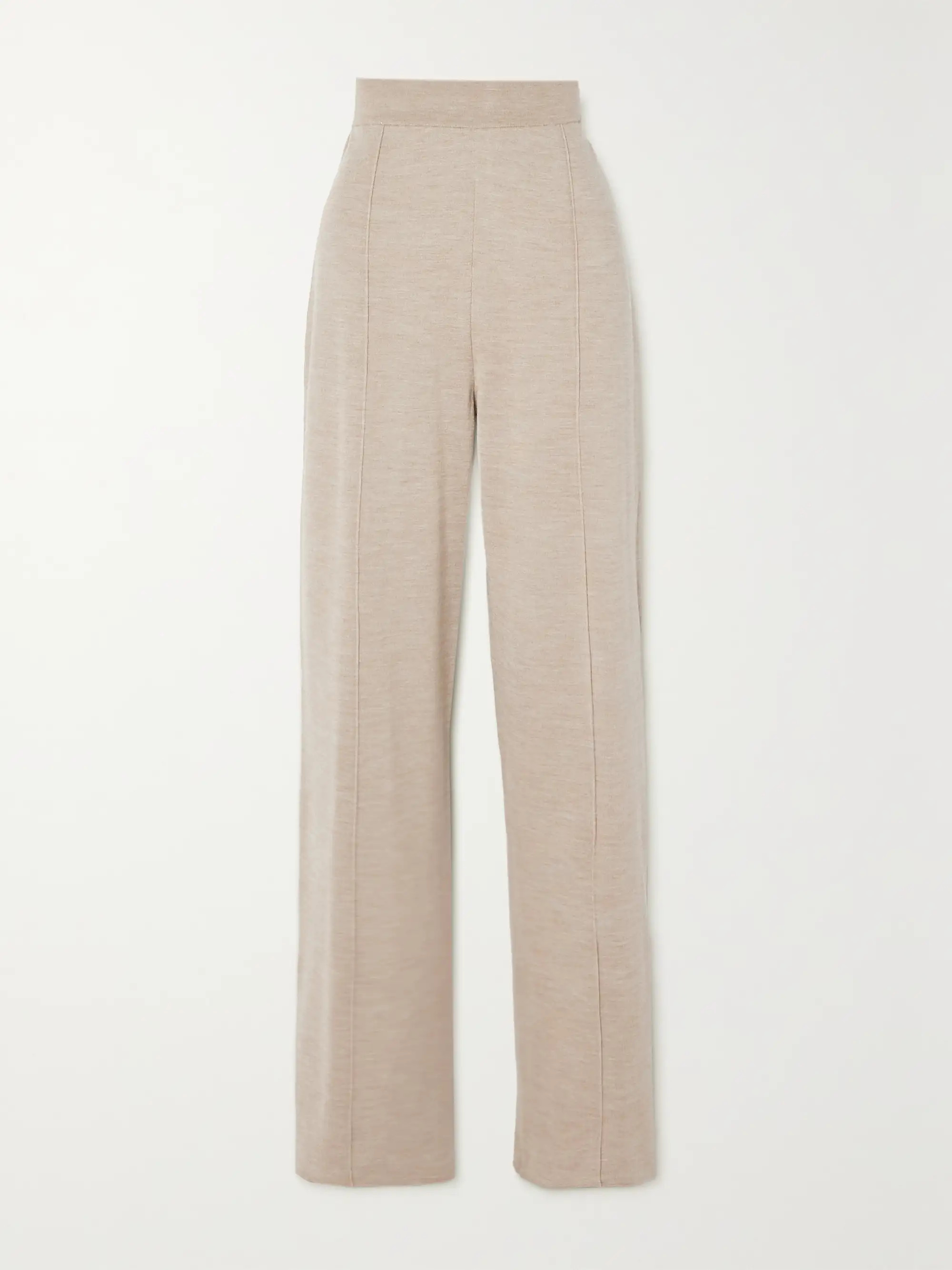 Egle stretch wool, silk and cashmere-blend straight-leg pants | NET-A-PORTER (US)