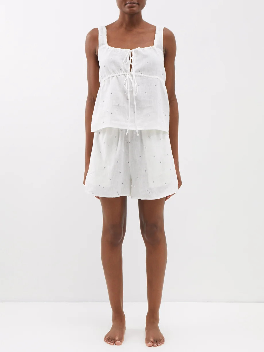 The Rise floral-print linen pyjamas | Matches (APAC)