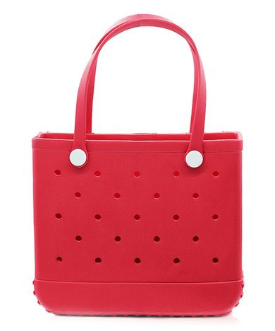 Boolore Red Cutout Beach Travel Storage Tote | Zulily