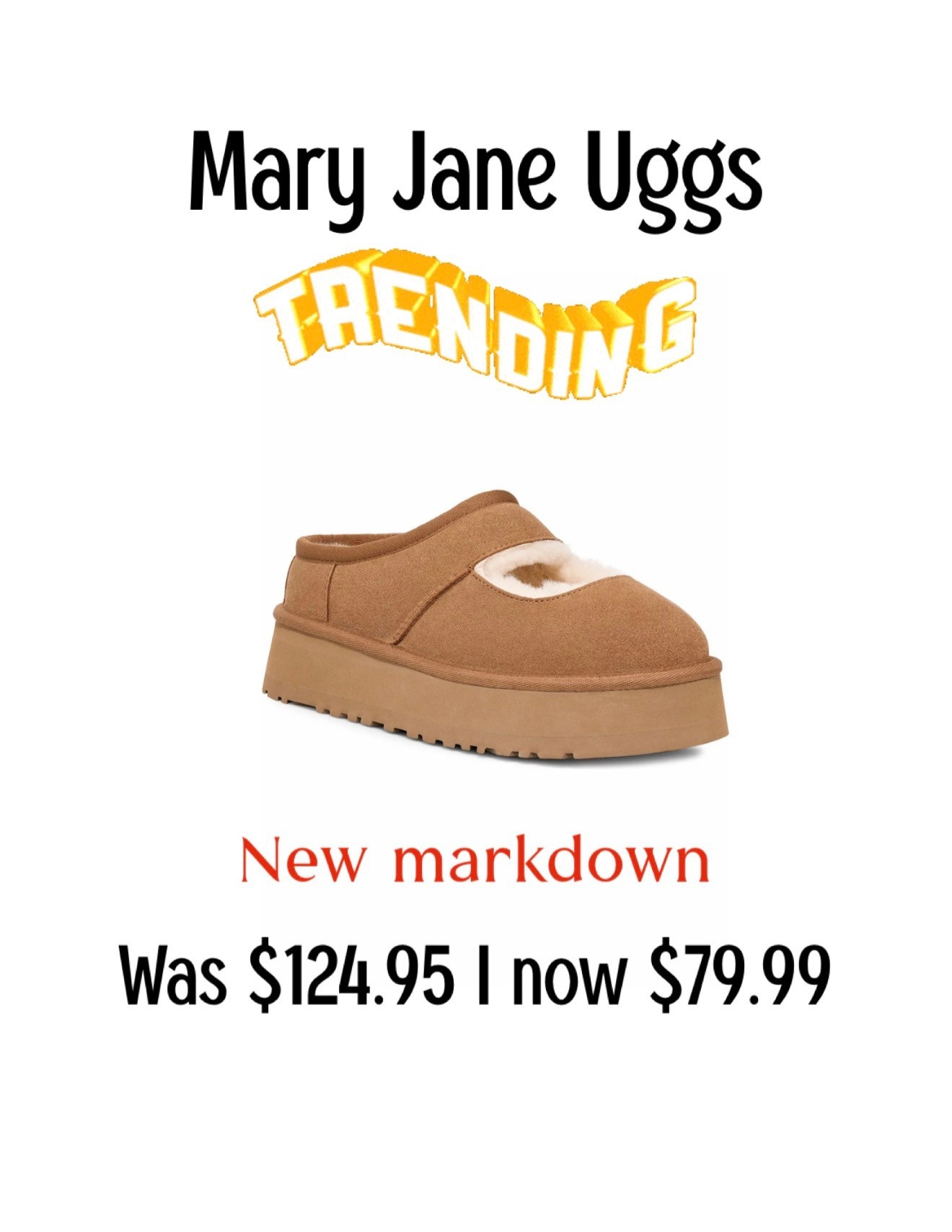 Mary Jane Uggs on sale 

#LTKGiftGuide #LTKHoliday