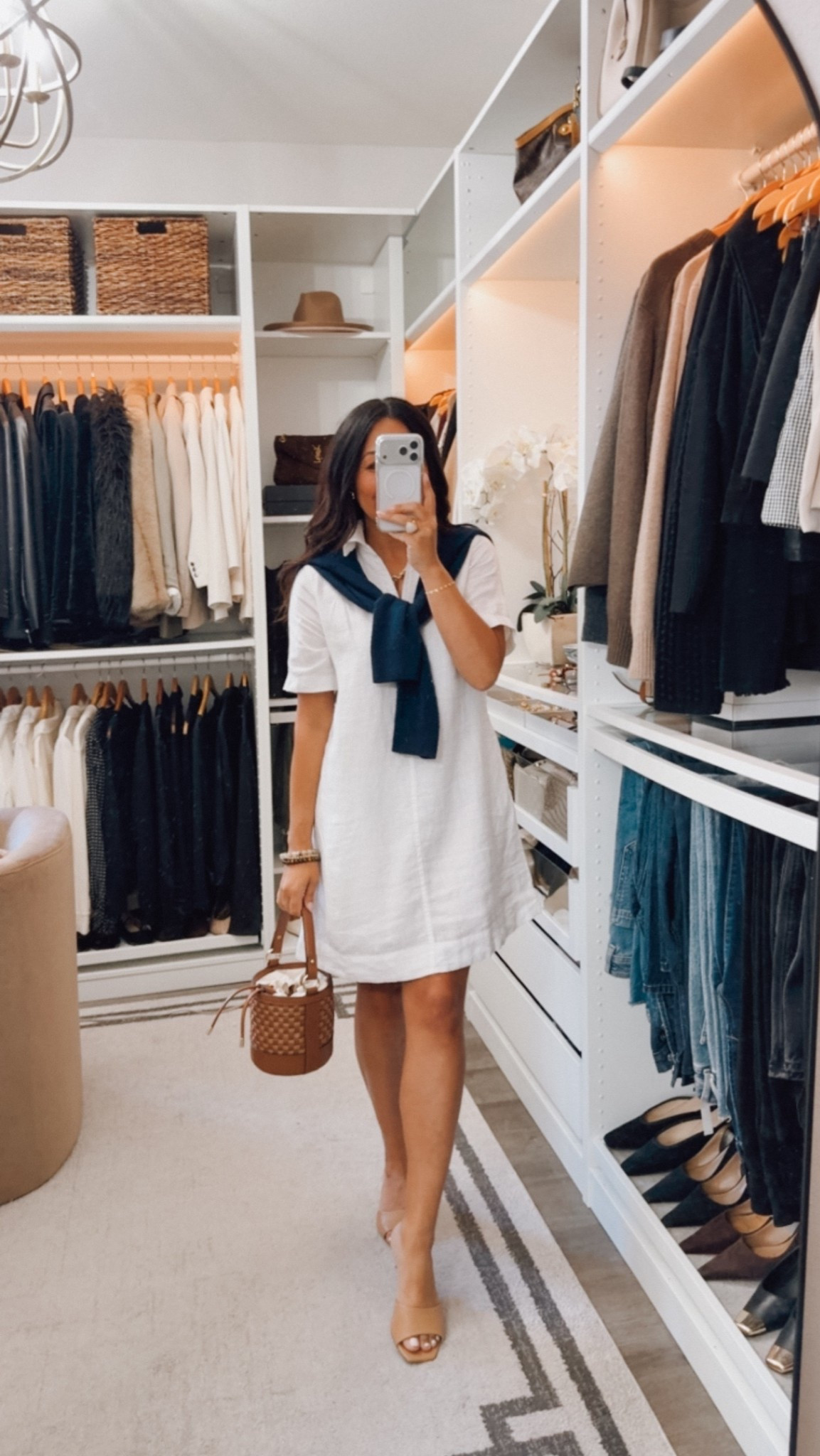 The linen popover dress we all need for running errands, farmers market, coffee dates. Tons of colors - I’m wearing an xs

#LTKootd #LTKOver40