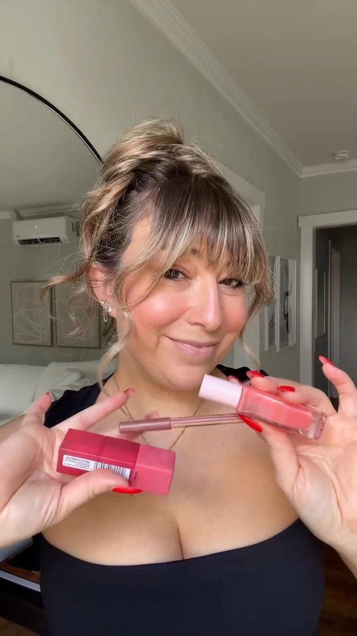 Lip combo I’m loving rn 💕🫦 

1. @makeupforever Artist Color Pencil in Wherever Walnut 
2. @maybelline SuperStay Teddy Tint in Petalcore
3. @gisou Honey Infused Lip Oil in Raspberry Swirl 

Everything linked on my ShopMy + LTK 

#lipcombo #makeupforever #maybelline #teddytint #gisoulipoil