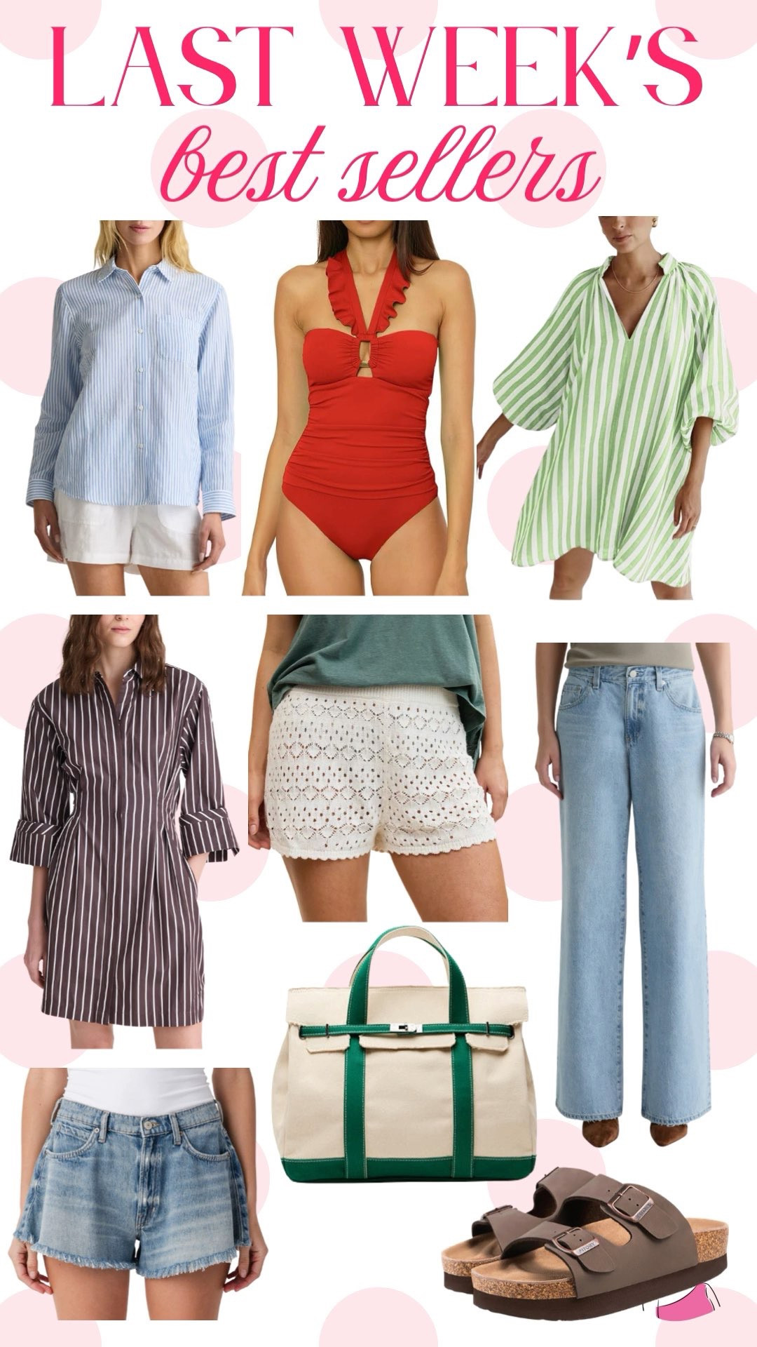 Last weeks best sellers!! Everything you all are loving!! From swimsuits to dresses these are the best!!  

 #LTKgrwm #LTKootd #LTKSeasonal