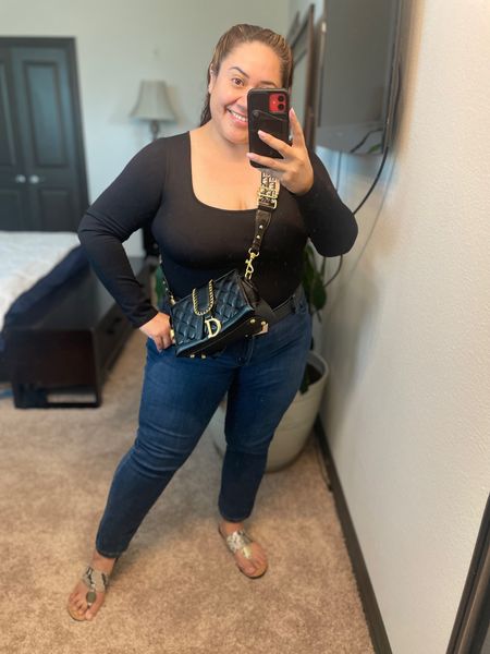 Amazon fav: Sexy Ribbed One Piece Square Neck Long Sleeve Bodysuit 9% off now and

Quilted cross body bag with casual canvas strap. Also can change with a pearl strap for an elevated look.

Khol’s sale Women's Levi's® Boyfriend Jeans now for 39.99 I am wearing a size 33

#LTKSaleAlert #LTKStyleTip #LTKShoeCrush