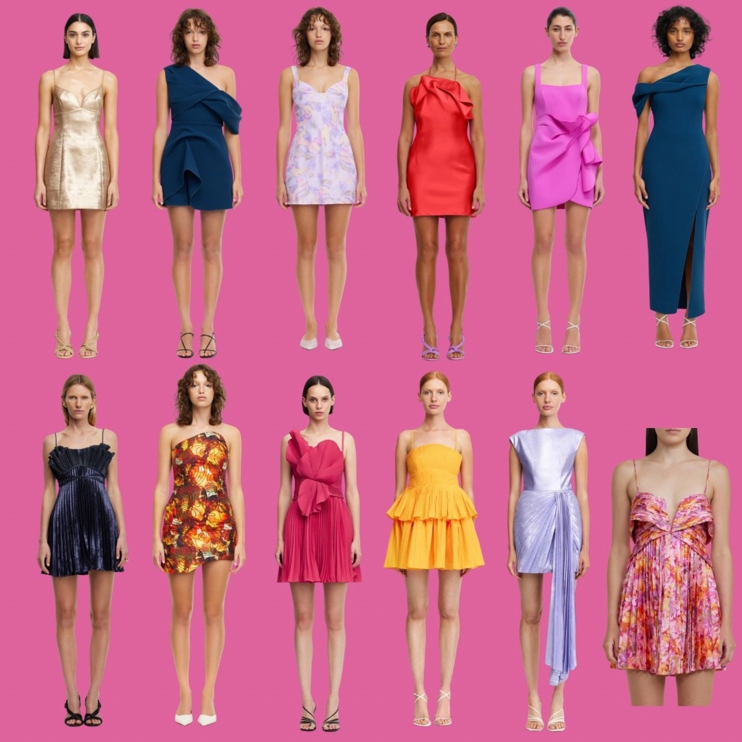 Acler mini dresses on sale! These are some beautiful and unique pieces!