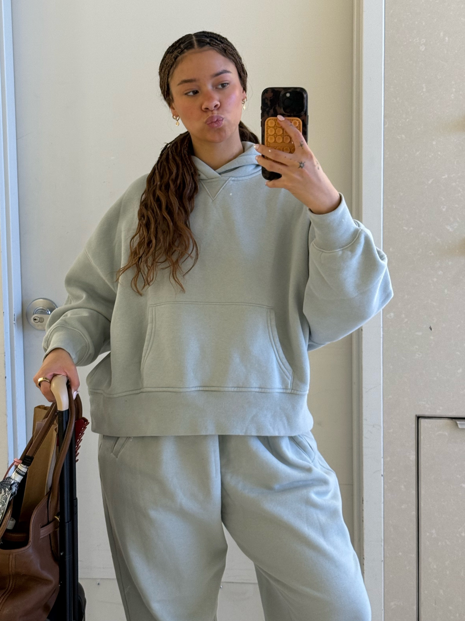 top: XL 
pants: XL 

#LTKStyleTip #LTKU #LTKSaleAlert