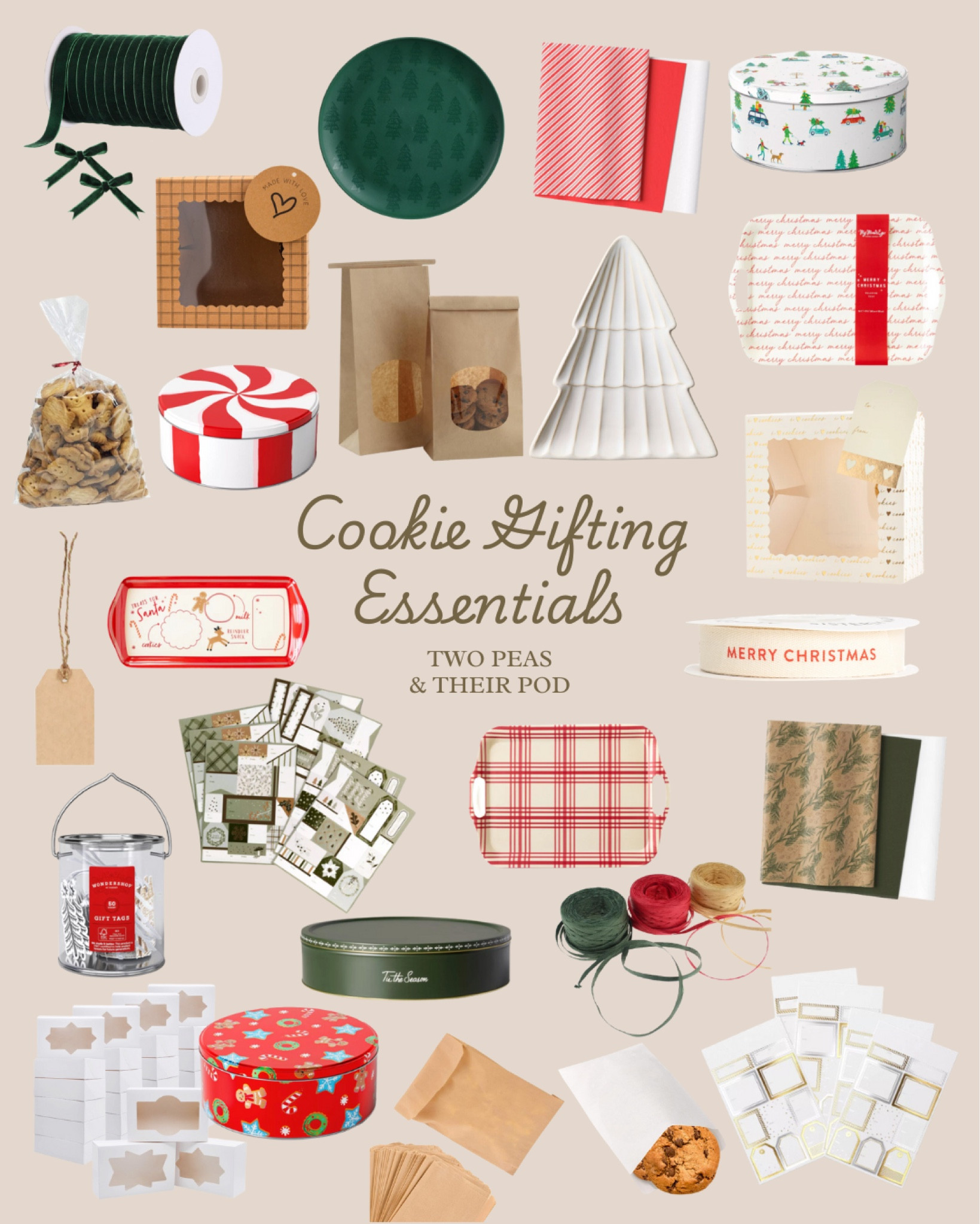 Everything you need to gift cookies over the holidays! 🎄🍪

#LTKHoliday #LTKHome #LTKGiftGuide
