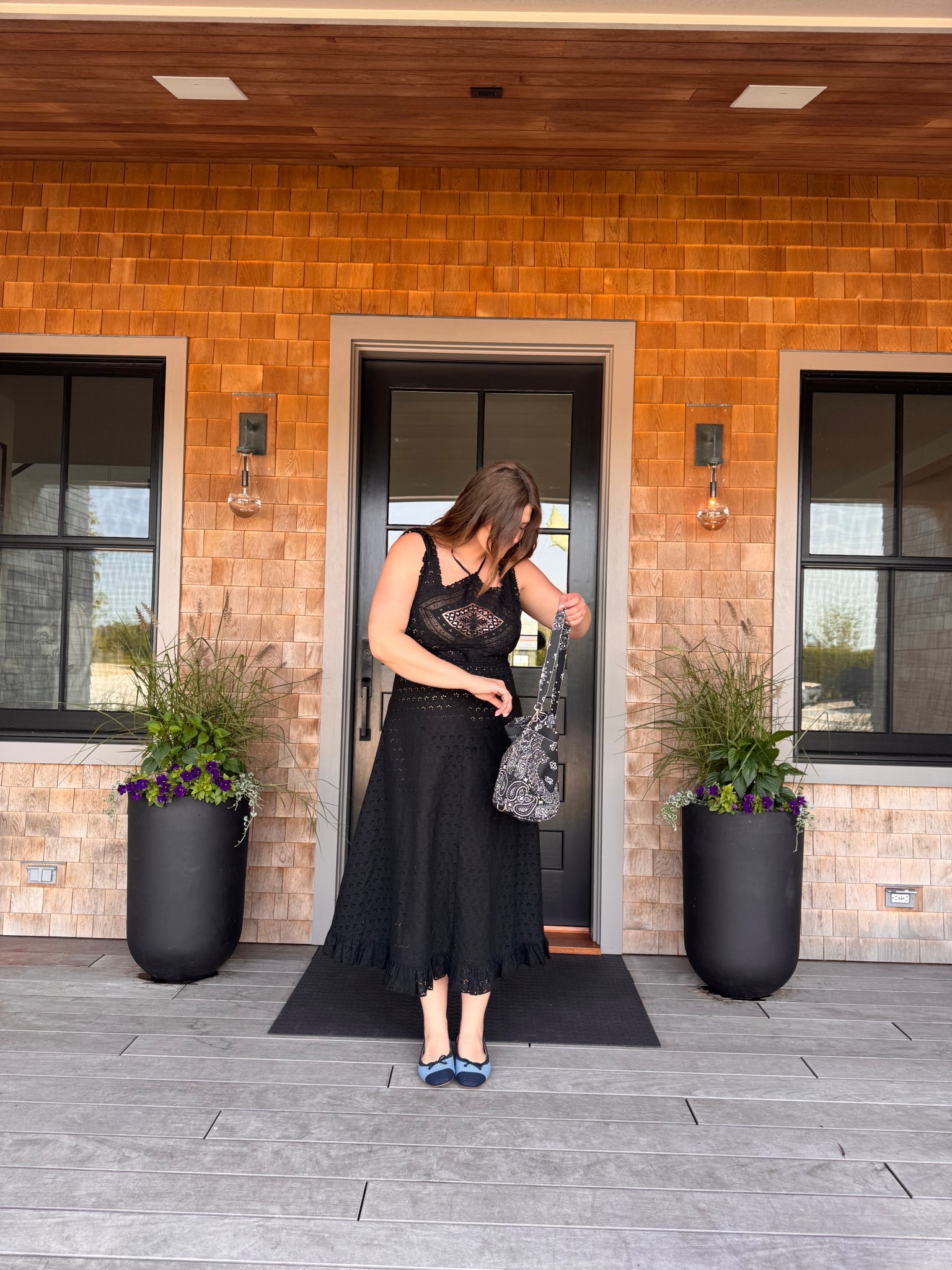 Summer dress outfit inspo 🖤 obsessed with this dress from Dôen 

#LTKStyleTip #LTKMidsize #LTKShoeCrush