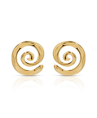 Ettika Aura Swirl Stud Earrings - Macy's | Macy's