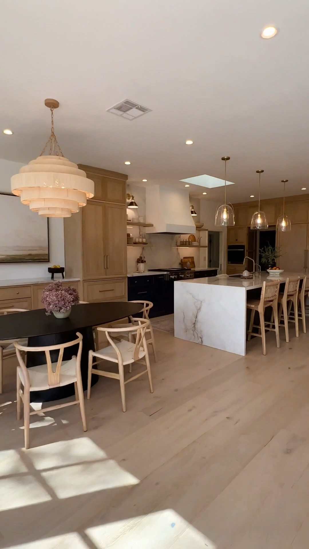 Kitchen design, dining table, counterstools, chandelier, kitchen accessories, palecek, hati home, Amazon 

#LTKhome #LTKunder100 #LTKunder50