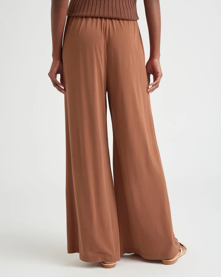Arlo Sandwash Jersey Palazzo Pant | Splendid