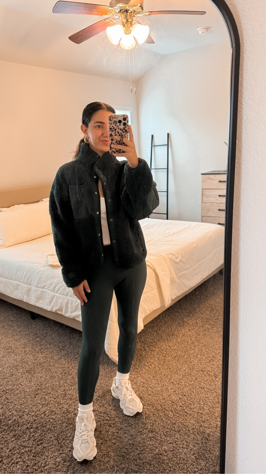 Loving my new fit from fabletics 🌲 this everpine color is gorgeous for fall/winter! I’m wearing a size medium in the teddy jacket, tank and the no seam leggings! The most comfortable outfit!!! #fableticspartner I linked some new color waves in the new balances I’m eyeing! 🤎

My code mayataylor gets you 10% off loopy cases

#LTKStyleTip #LTKActive #LTKFindsUnder100