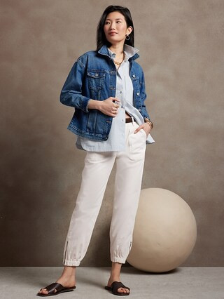 Utility Chino Jogger | Banana Republic Factory