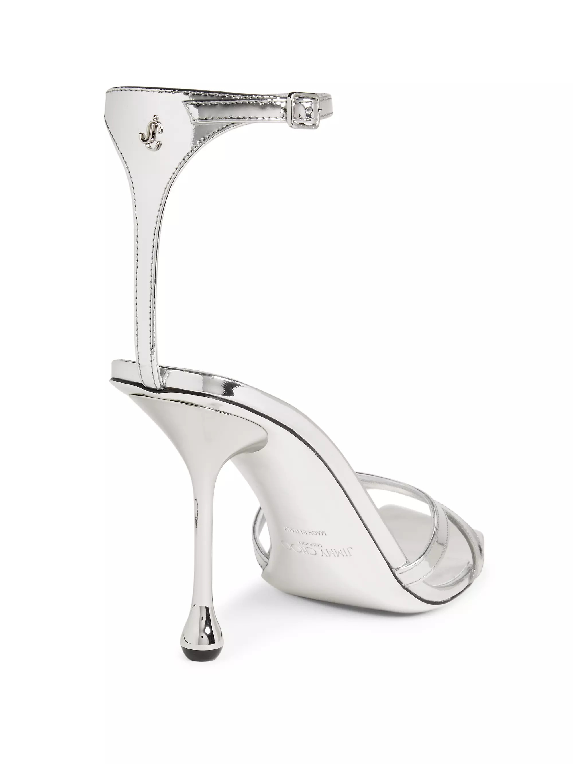 Ixia 95MM Metallic Leather Sandals | Saks Fifth Avenue