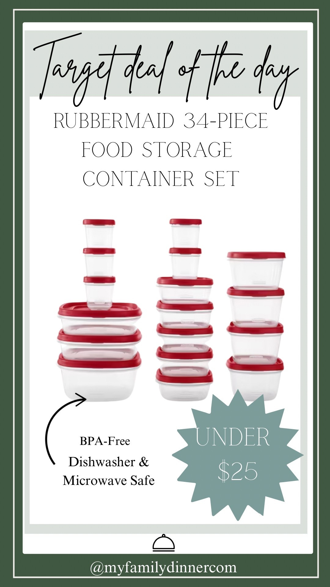On sale at Target this week 
Grab this 34 piece plastic storage container set for only $24!

#LTKSaleAlert #LTKFindsUnder50 #LTKFamily