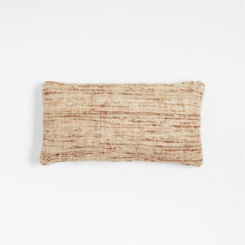 Oli Jute 24"x12" Throw Pillow by Jake Arnold | Crate & Barrel | Crate & Barrel