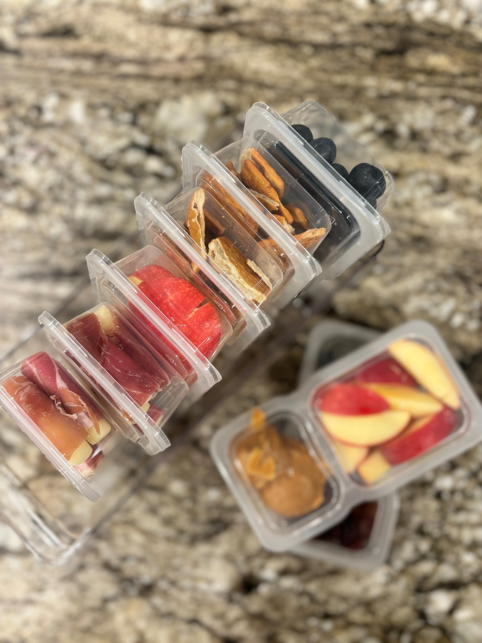 Bigger snack boxes. Perfect for on the go! 