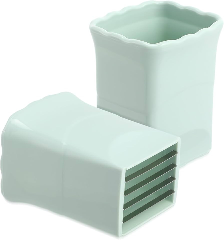 Luxshiny Fruit Slicer 2pcs Egg Slicer Stainless Steel Strawberry Banana Cutter Mini Slicer Cut Ki... | Amazon (US)