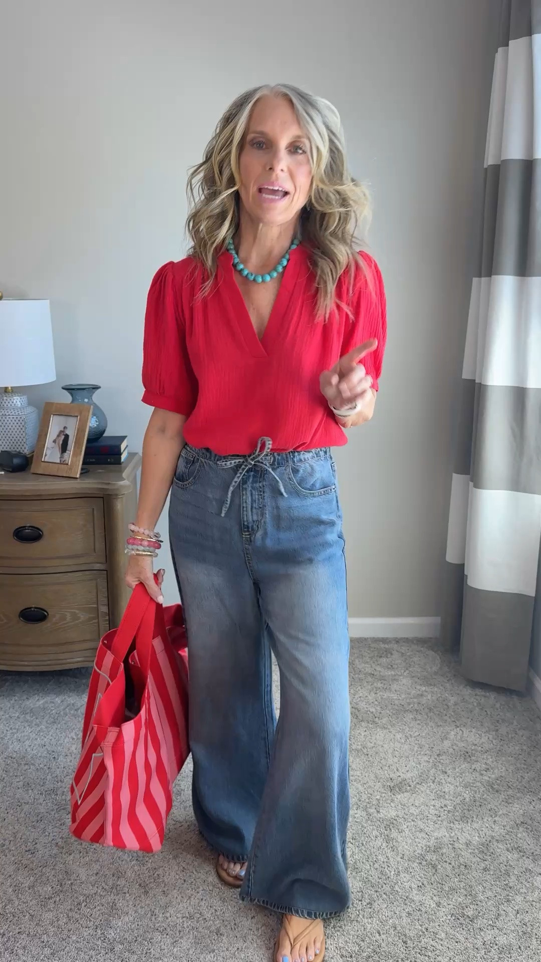 Use code COAST15 On Avara. Wearing small in Both top and jeans

#LTKootd #LTKgrwm #LTKOver40