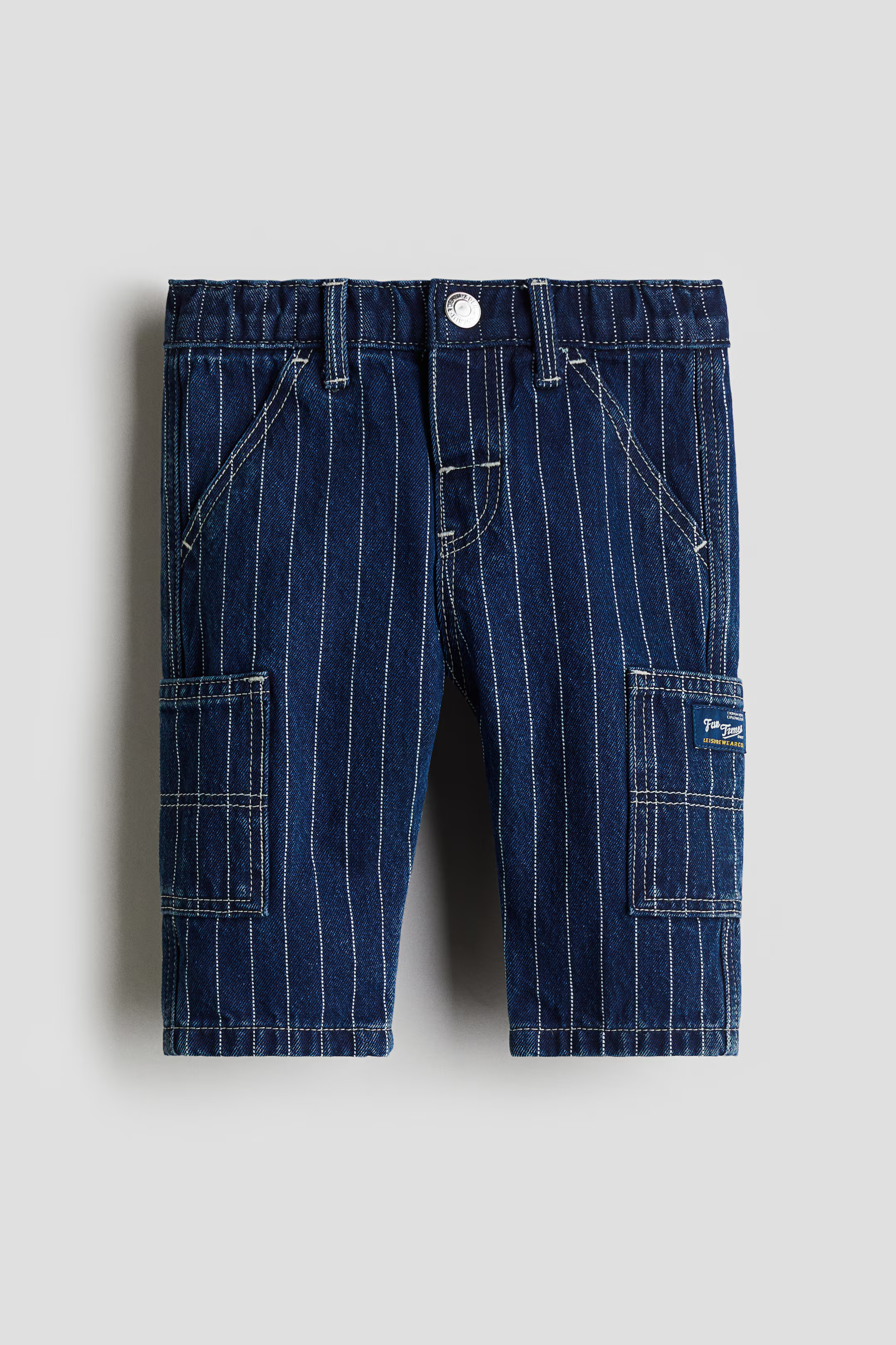 Jean rayé en coton | H&M (FR, IT, ES, PT, BE)