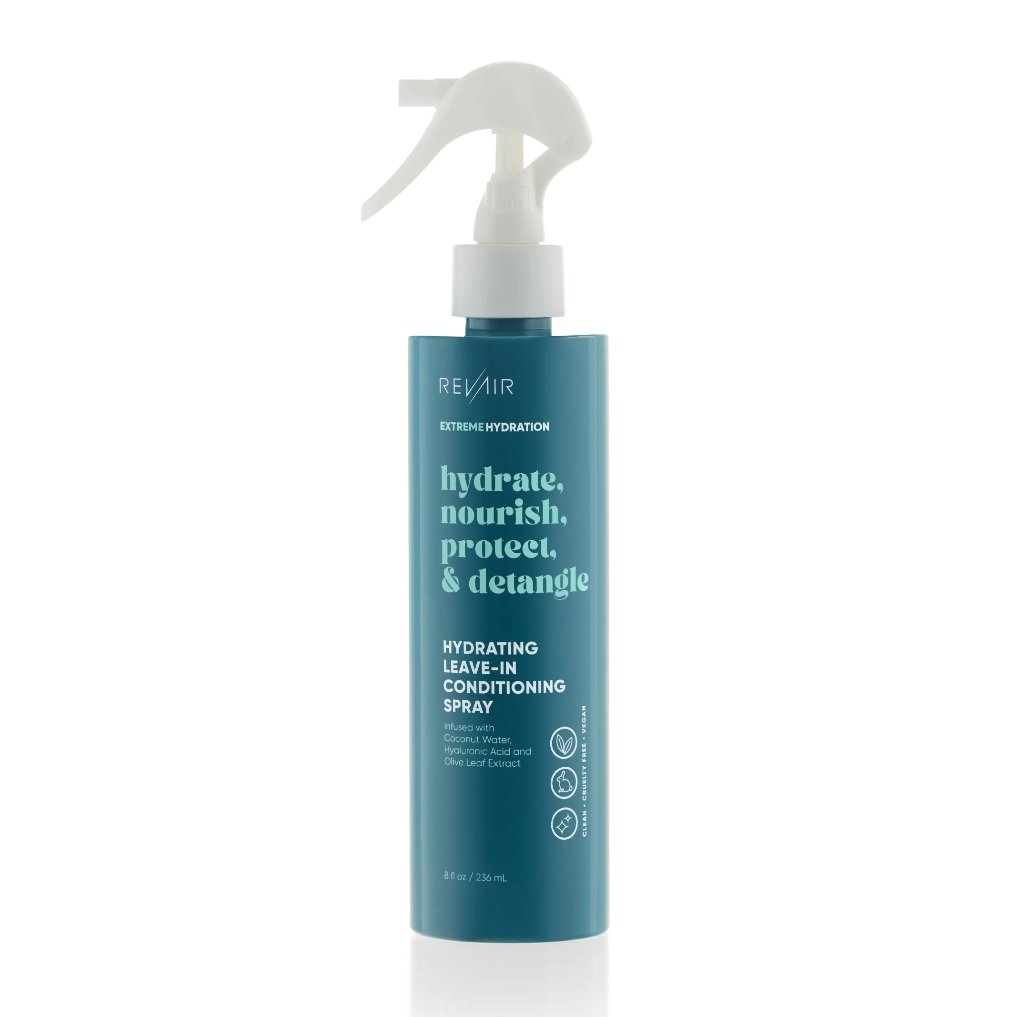 RevAir Hydrating Leave-In Conditioning Spray (8 oz) moisture rich + heat protection | RevAir