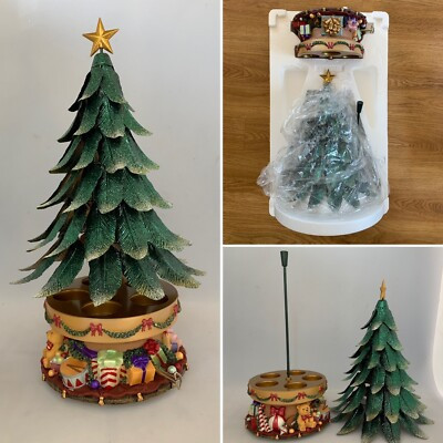 Partylite Musical Christmas Tree Light Candle Holder Glowing Tree P7920 retired | eBay US