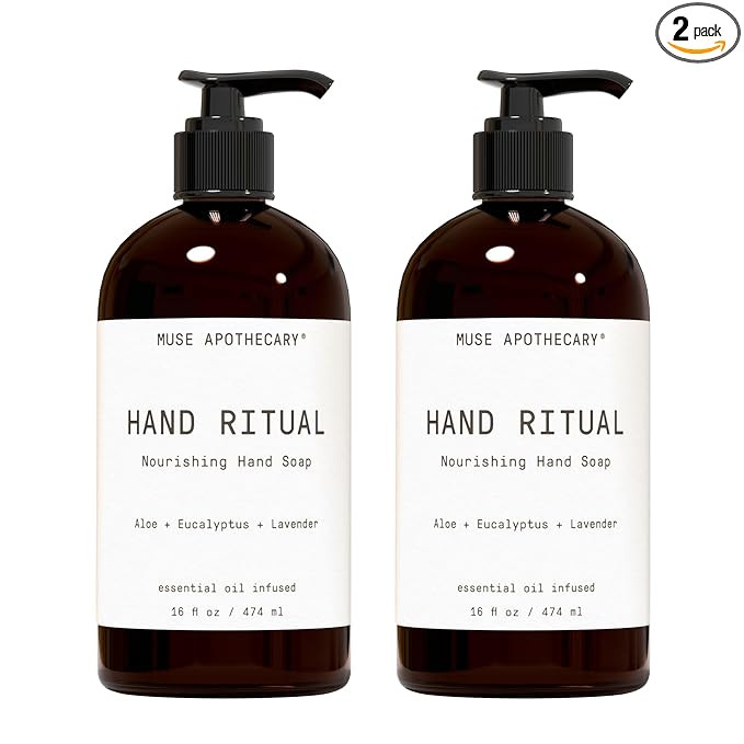 Muse Apothecary Hand Ritual - Aromatic and Nourishing Hand Soap, Infused with Natural Aromatherap... | Amazon (US)