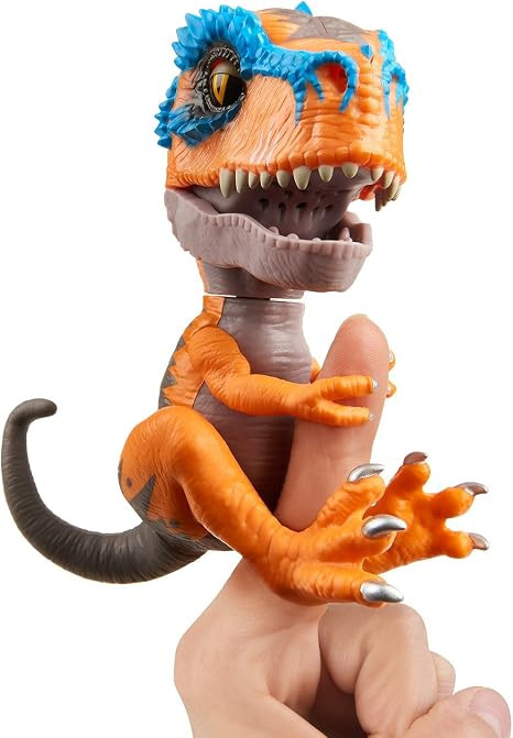 Untamed T-Rex by Fingerlings – Scratch (Orange) - Interactive Collectible Dinosaur - By WowWee | Amazon (US)