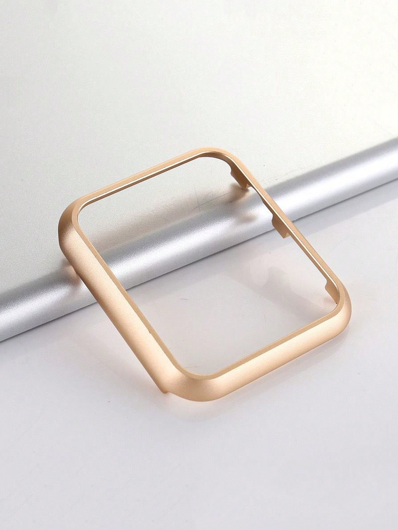 1 pieza Funda de metal compatible con Apple Watch Series 9 8 7 41mm 45mm, carcasa de parachoques ... | SHEIN