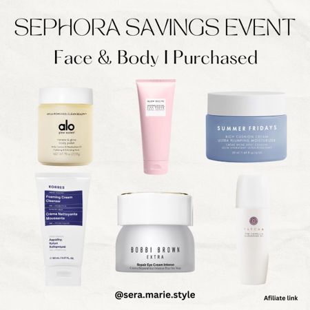 My favorite face and body products 
Best makeup remover! 
Sephora sale 
Face cleanser 
Eye cream 
Makeup remover 

#LTKxSephora #LTKbeauty